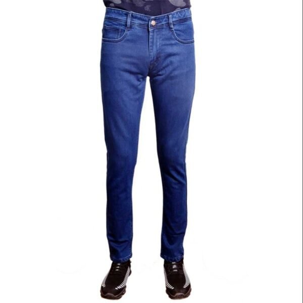 Baccote Regular Men Dark Blue Jeans