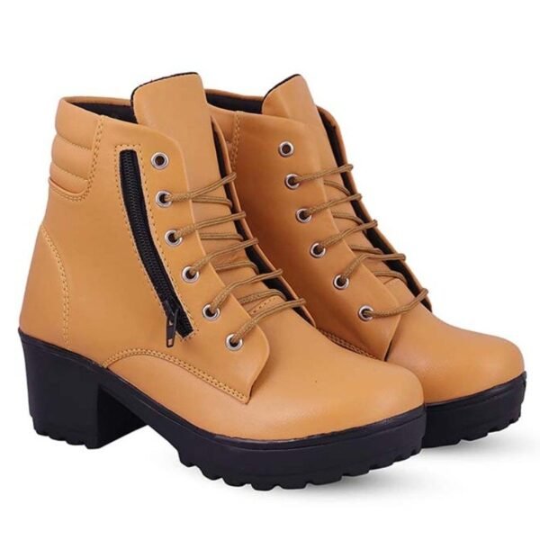 Rodricks Women's Fashion Fur Boots Tan